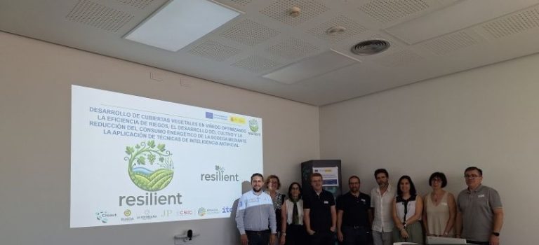 Representantes de los socios del proyecto RESILIENT en la reunión de lanzamiento en CIDAUT, Boecillo (Valladolid)